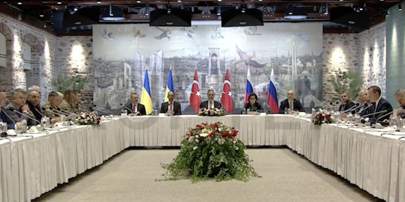 Истанбулда Рәсәй һәм Украина һөйләшеүҙәре башланды