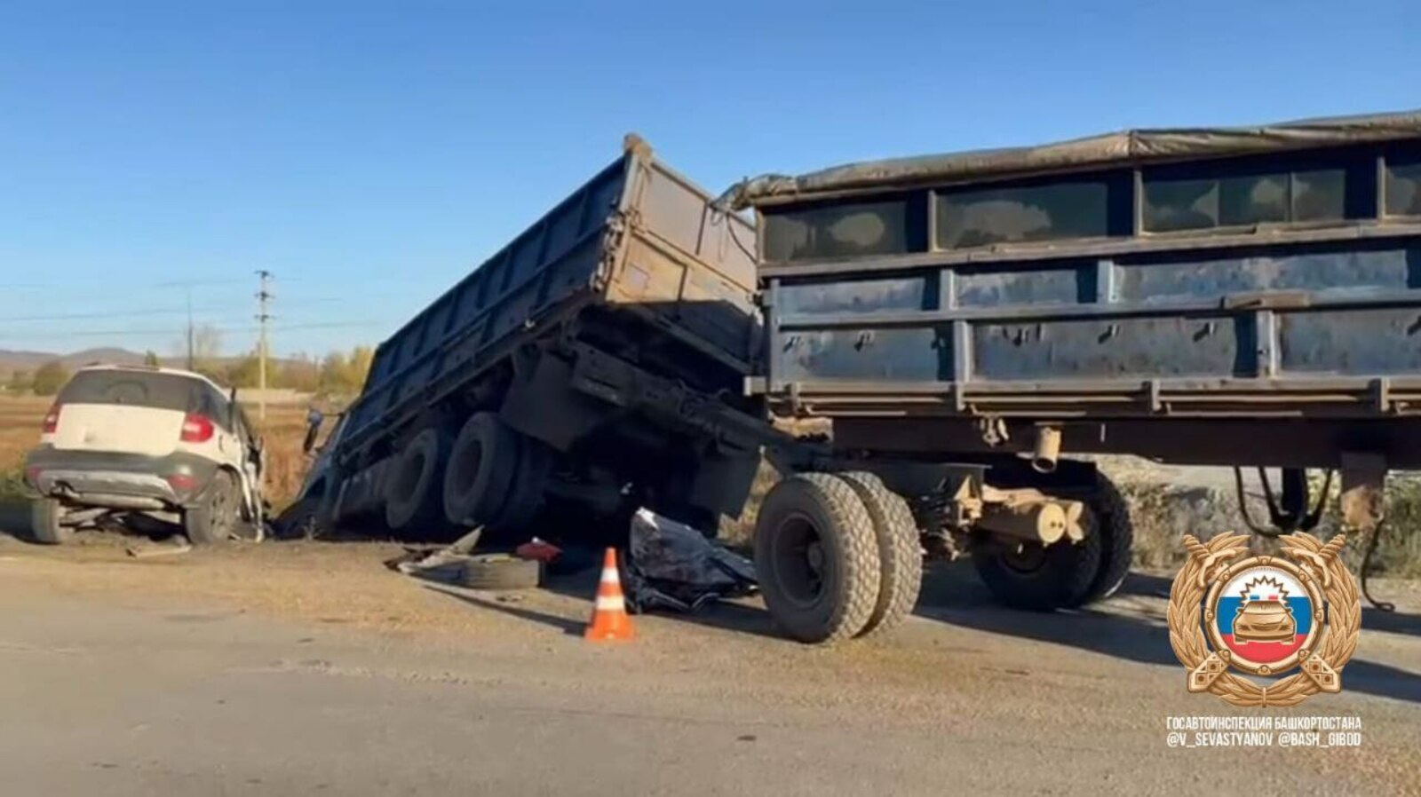 В Башкирии в страшной аварии погибли супруги и их 13-летняя дочь